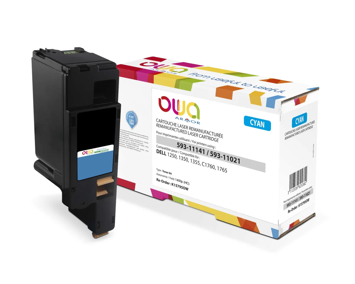 Toner Dell 593-11141 azurový 1400 stran (Armor)