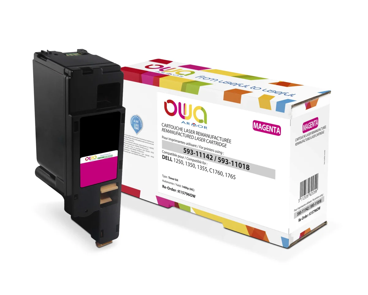 Toner Dell 593-11142 purpurový 1400 stran (ARMOR)