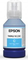Inkoustová náplň Epson SC-T3100x azurová 140 ml T49H