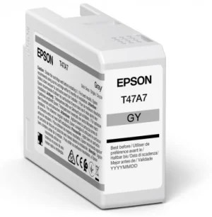 Inkoustová náplň Epson T47A7 šedá Ultrachrome