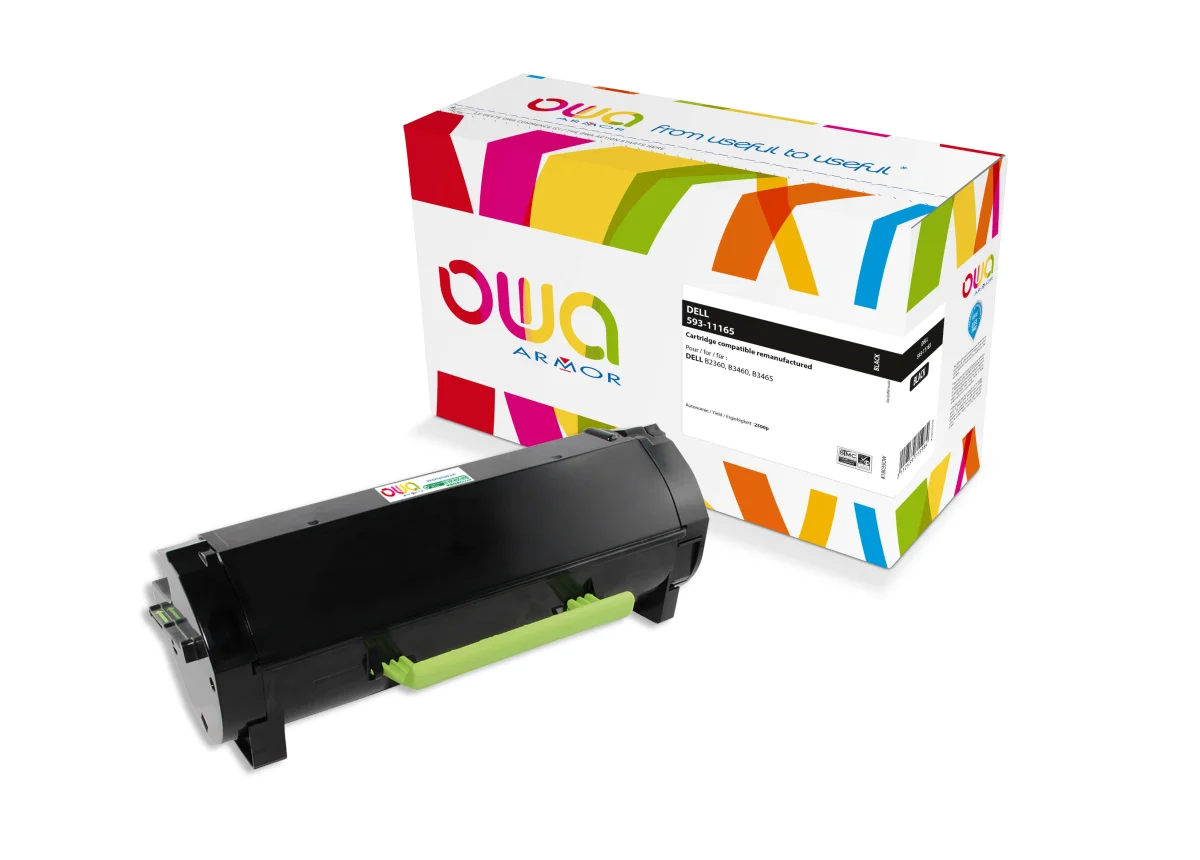 Toner Dell 593-11165 černý 2500 stran (OWA Armor)