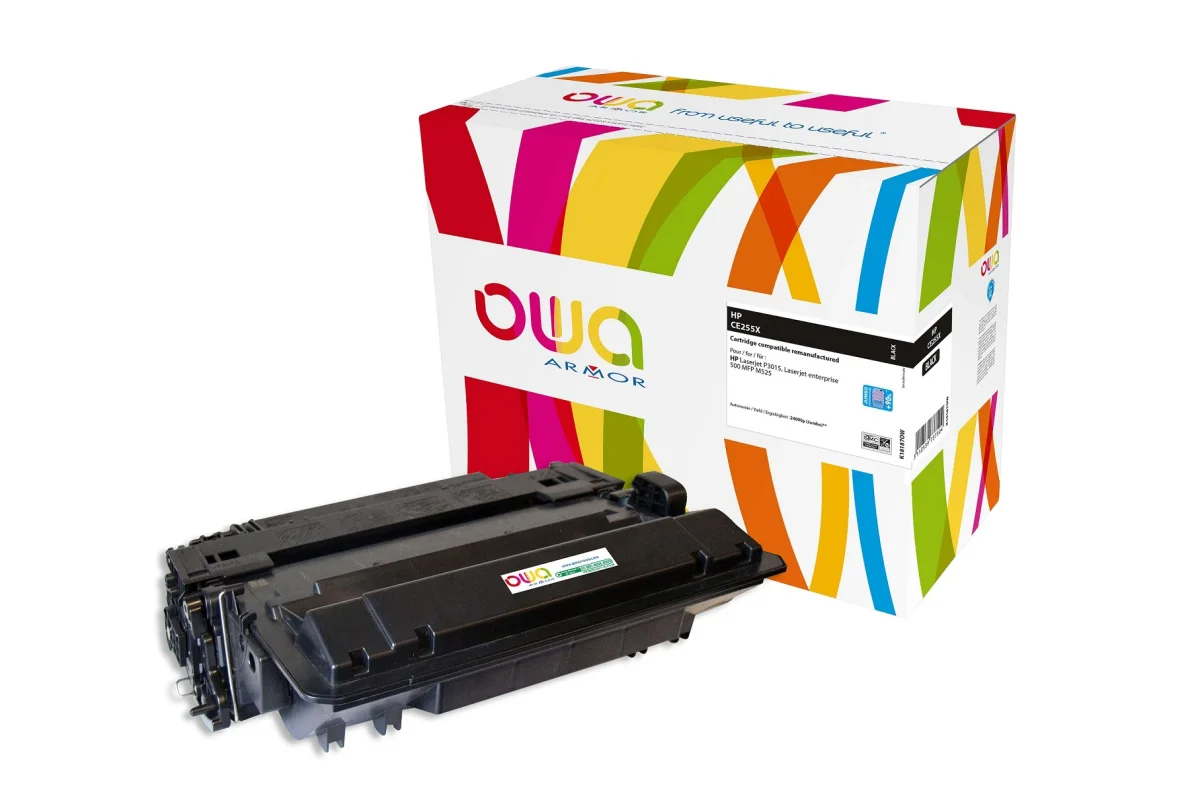 Toner HP CE255X černý 24000 stran JUMBO (OWA Armor)