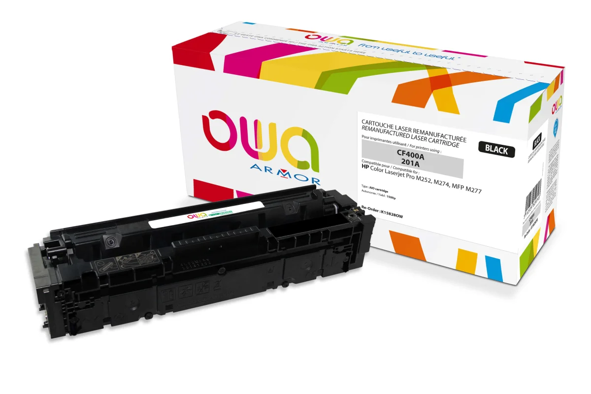 Toner HP CF400A černý 1500 stran (Armor)