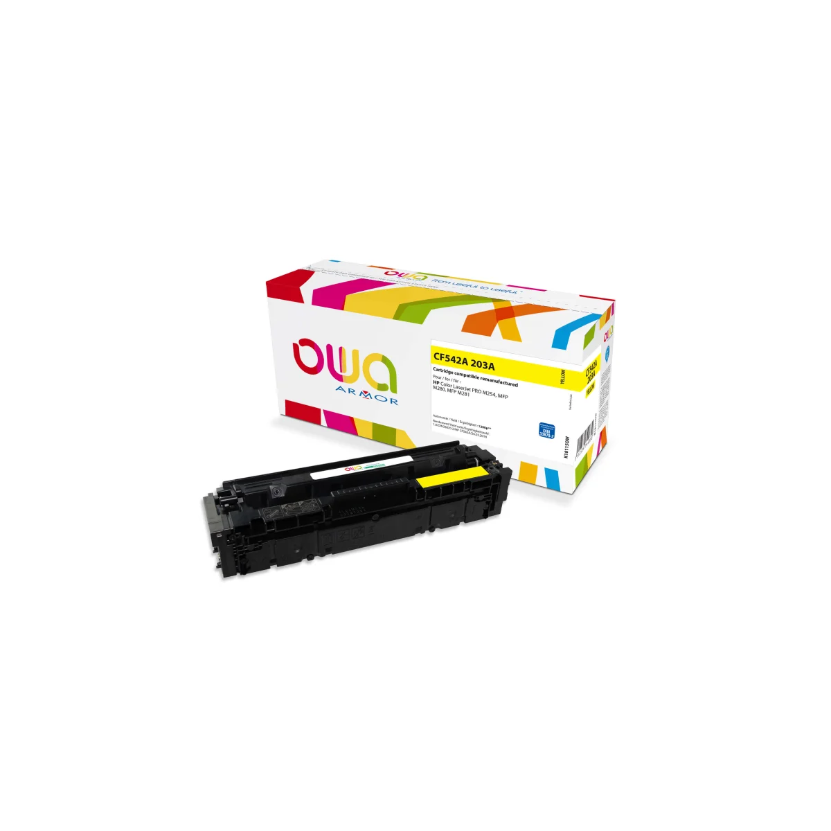 Toner HP CF542A žlutý 1300 stran (Armor)