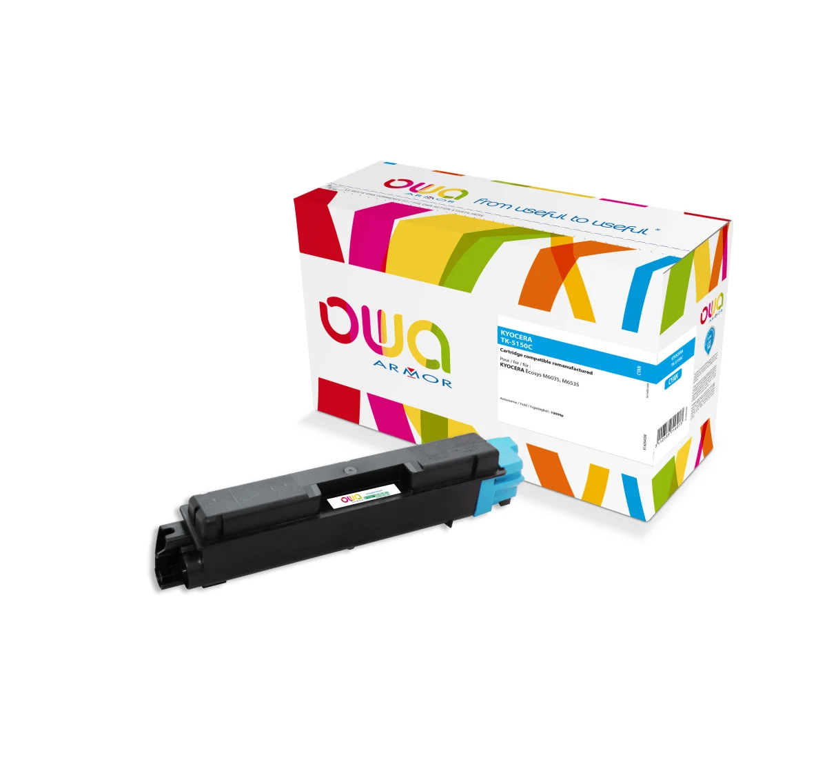 Toner Kyocera TK-5150C azurový 10000 stran (OWA Armor)