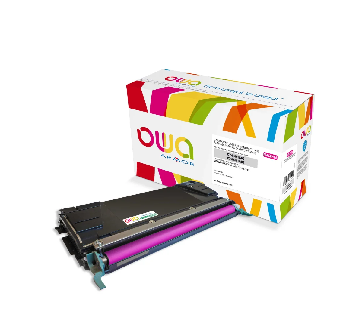 Toner Lexmark C748H1MG purpurový 10000 stran (ARMOR)