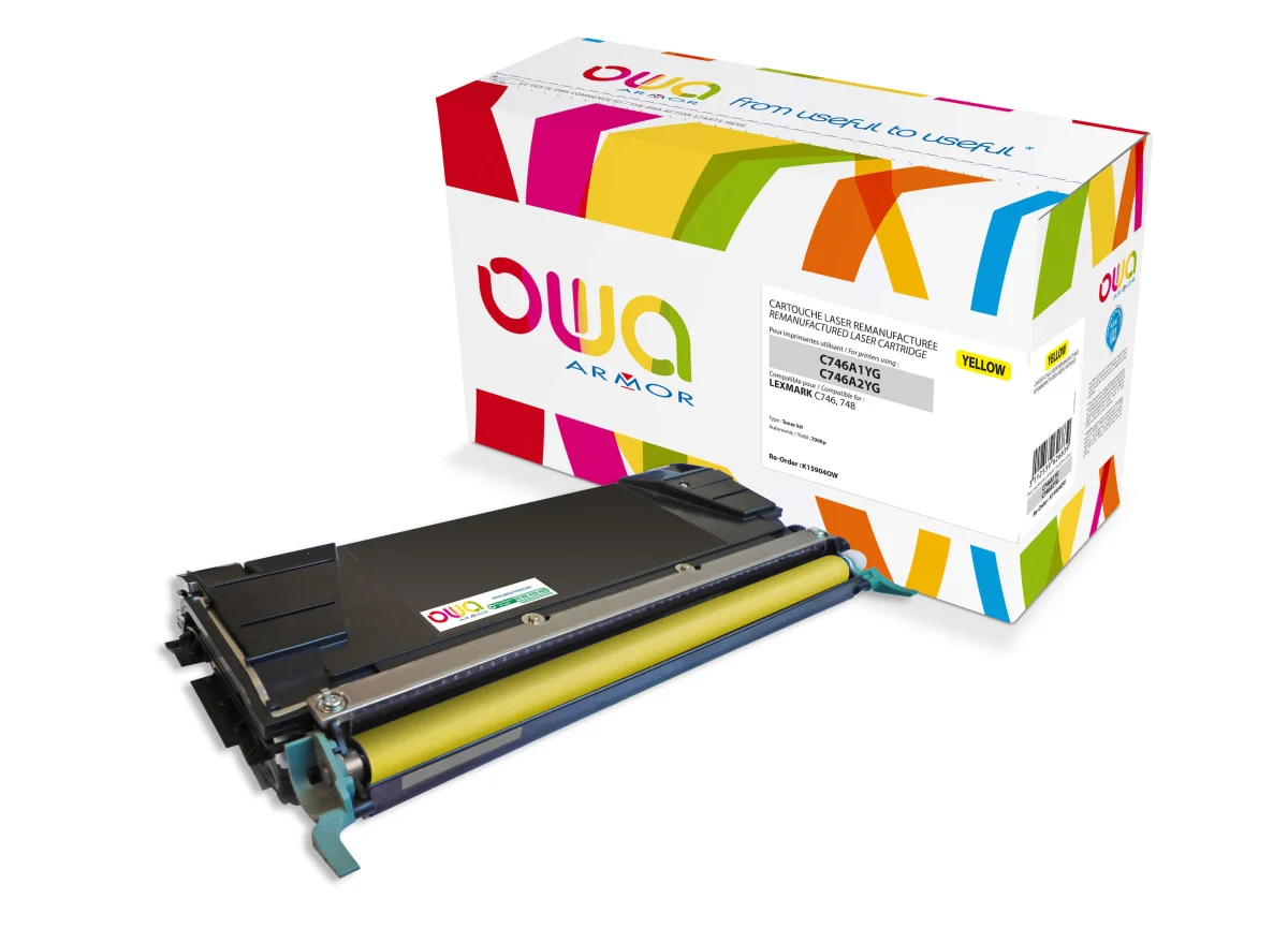 Toner Lexmark C746A1YG žlutý 7000 stran (Armor)
