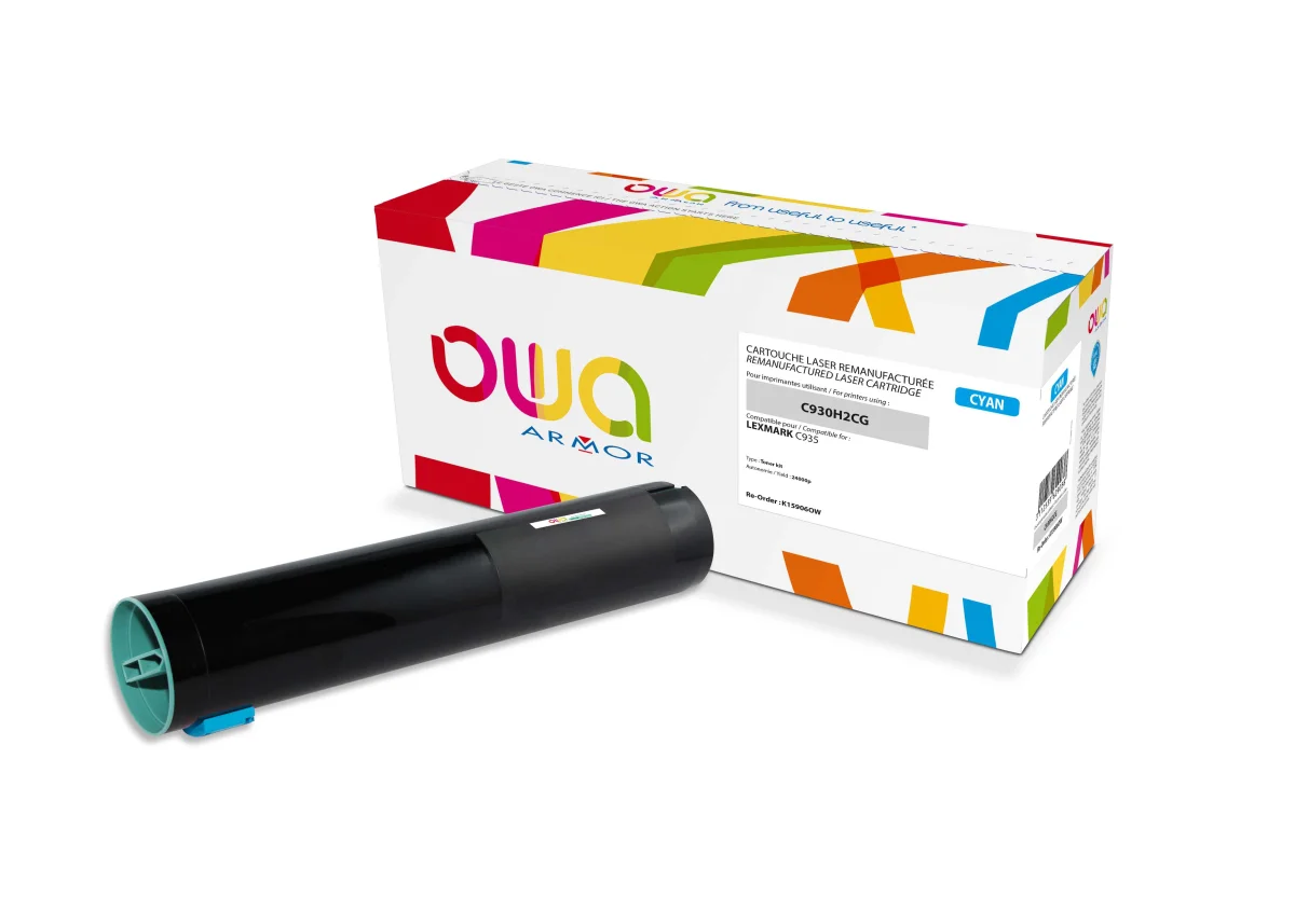 Toner Lexmark C930H2CG azurový 24000 stran (OWA Armor)