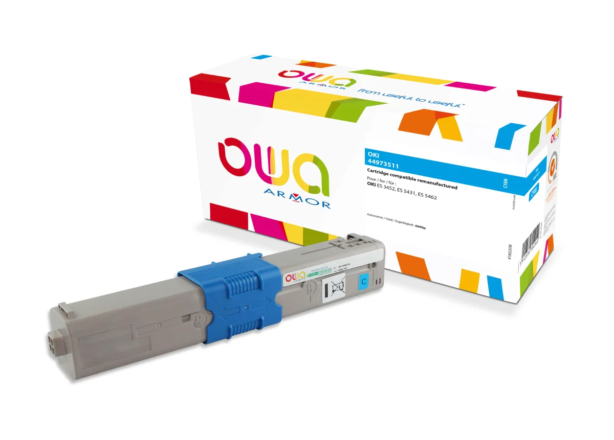 Toner OKI 44973511 azurový 6000 stran (Armor)