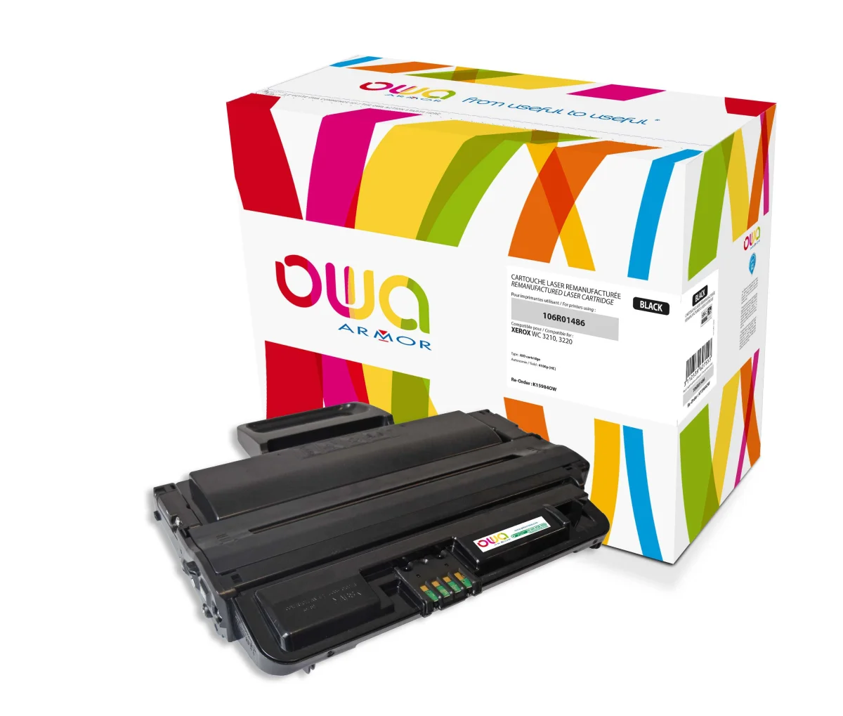 Toner XEROX 106R01487 černý 4100 stran (OWA Armor)