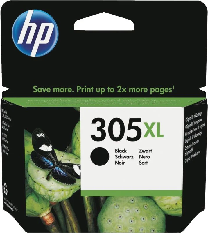 Inkoustová náplň HP 305XL černá 3YM62AE