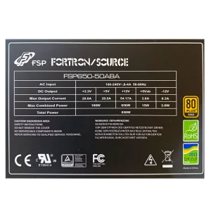 FSP FSP650-50ABA/650W/ATX/80PLUS Gold/Bulk - obrázek 3