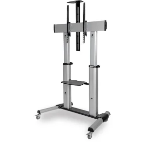 Pojízdný stojan pro televizor / monitor, 60?100, nastavitelný, vysoké zatížení - obrázek 4