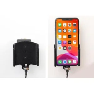 Brodit držák do auta na Apple iPhone 11 Pro Max bez pouzdra,s nabíjením z cig. zap/USB - obrázek 2