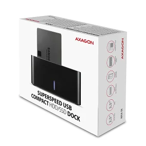 AXAGON ADSA-SN, USB 3.2 Gen1 - SATA 6G, 2.5"/3.5" HDD/SSD dokovací stanice - obrázek 10