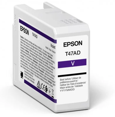 Inkoustová náplň Epson T47AD fialová 50 ml UltraChrome