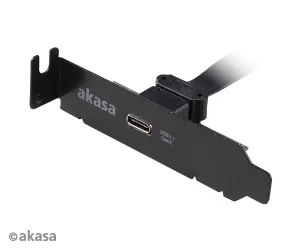AKASA - USB 3.1 gen 2 Typ C PCI záslepka low profile - obrázek 3