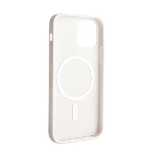 ER POWER Silikonový kryt CARNEVAL SNAP pro iPhone 13 mini s MagSafe - bílá - obrázek 4