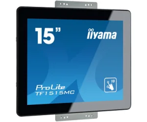 15" iiyama TF1515MC-B2: TN, XGA, capacitive, 10P, 350cd/m2, VGA, DP, HDMI, černý - obrázek 2