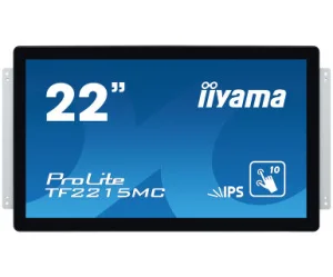 22" iiyama TF2215MC-B2: IPS, FullHD, capacitive, 10P, 350cd/m2, VGA, DP, HDMi, černý
