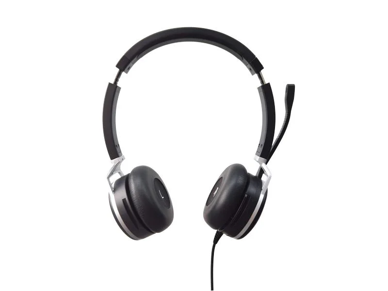 Grandstream GUV3005/Stereo/USB/Drát/Černá-stříbrná