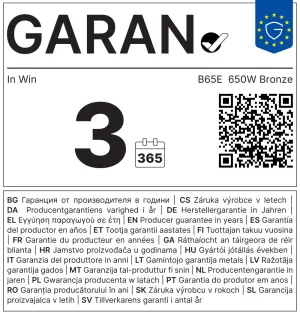 In-Win zdroj B65E  650W Bronze - obrázek 2