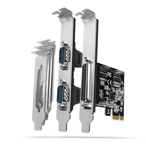 AXAGON PCEA-PSN, PCIe řadič - 1x paralelní (LPT) + 2x sériový port (RS232) 250 kbps, vč. LP - obrázek 6