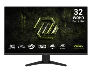 MSI MAG 325QF E18V 31,5" QHD VA 180Hz 0,5ms Monitor