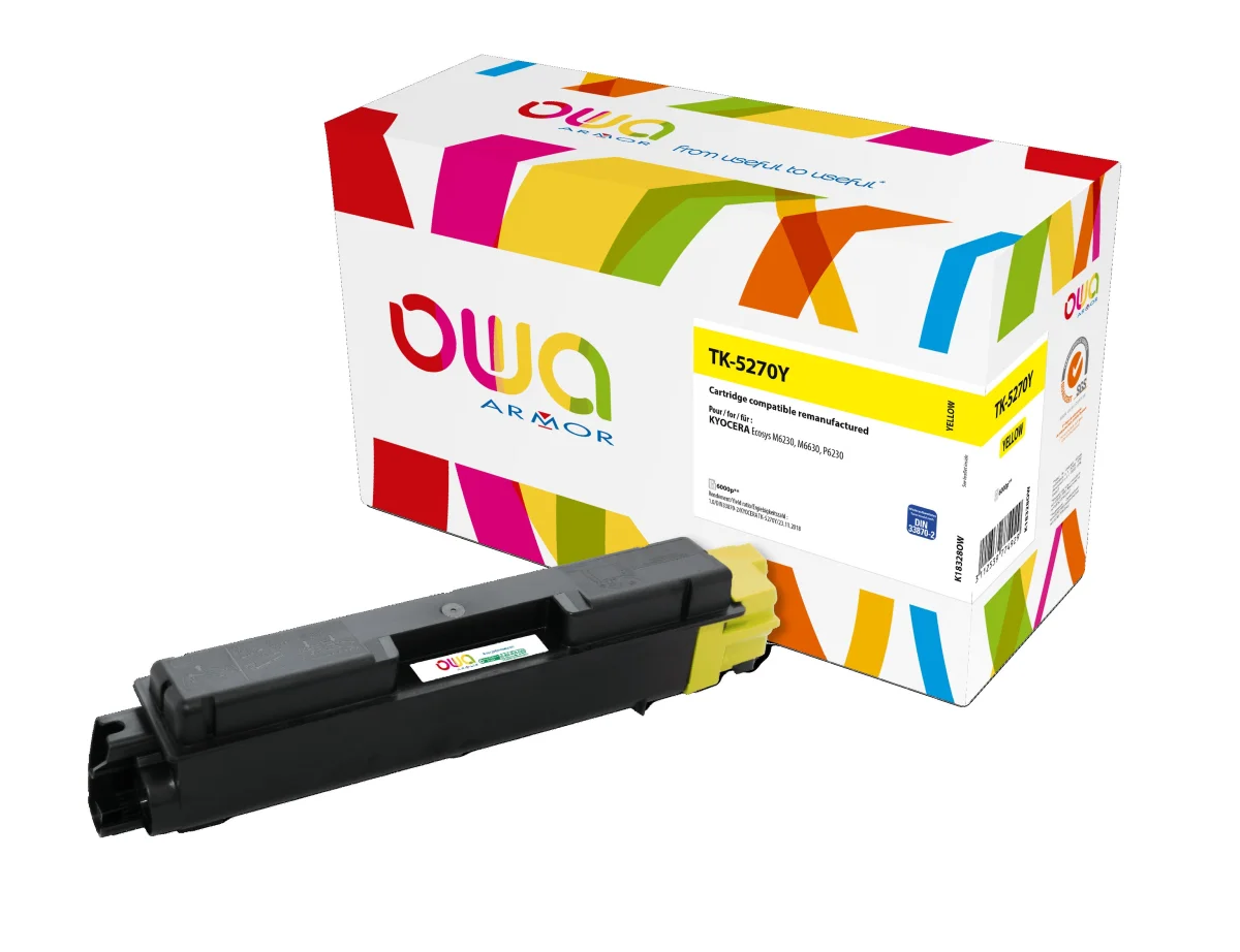 Toner Kyocera TK-5270Y žlutý 6000 stran (ARMOR)