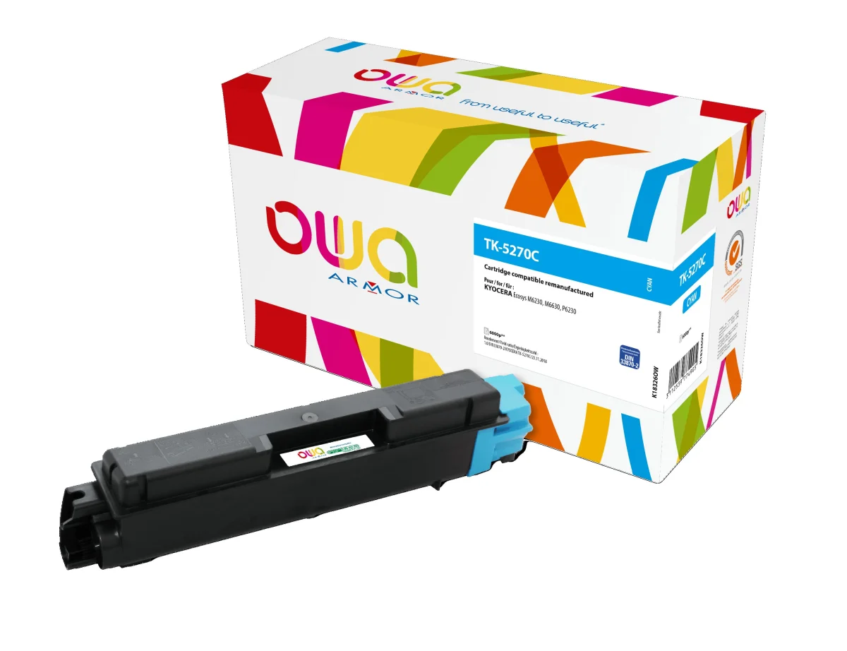 Toner Kyocera TK-5270C azurový 6000 stran (Armor)