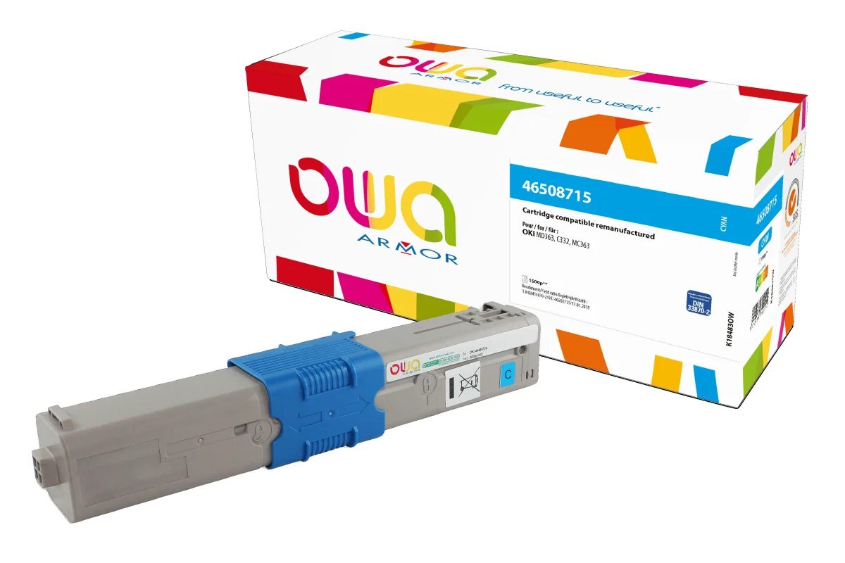 Toner OKI 46508715 azurový 1500 stran (Armor)