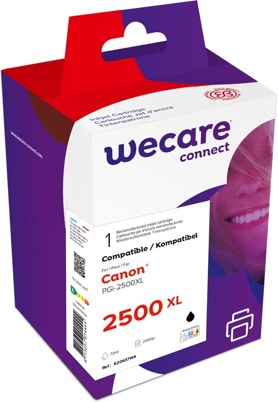 Inkoustová náplň Canon PGi-2500XLB černá 73 ml (ARMOR)