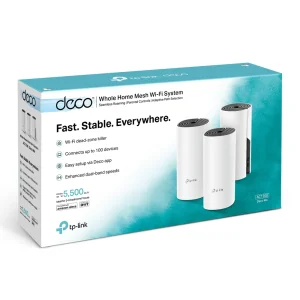 TP-Link AC1200 Whole-Home Mesh Wi-Fi System Deco M4(3-Pack), 2xGigabit port - obrázek 3
