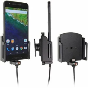 Brodit držák do auta nastavitelný s USB-C a nabíjením z cig. zapalovače/USB š.75-89 mm, tl. 6-10 - obrázek 2