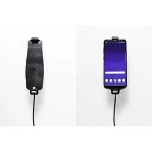Brodit držák do auta na Samsung Galaxy S10+/S9+/S8+ a jiné, s pružinou,s nab. z cig.zapalovače/USB - obrázek 2