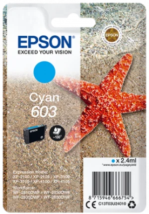 Epson singlepack, Cyan 603