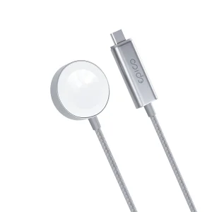Epico USB-C Charger Apple Watch 1,2m - stříbrná - obrázek 3