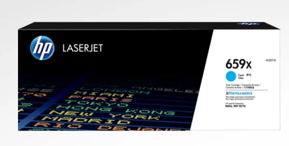 Toner HP 659X azurový 29000 stran originální