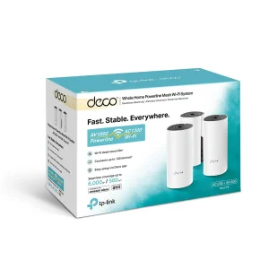 TP-Link Deco P9 Mesh Wi-Fi Powerline systém AC1200 3ks - obrázek 2