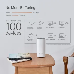 TP-Link Deco P9 Mesh Wi-Fi Powerline systém AC1200 3ks - obrázek 4