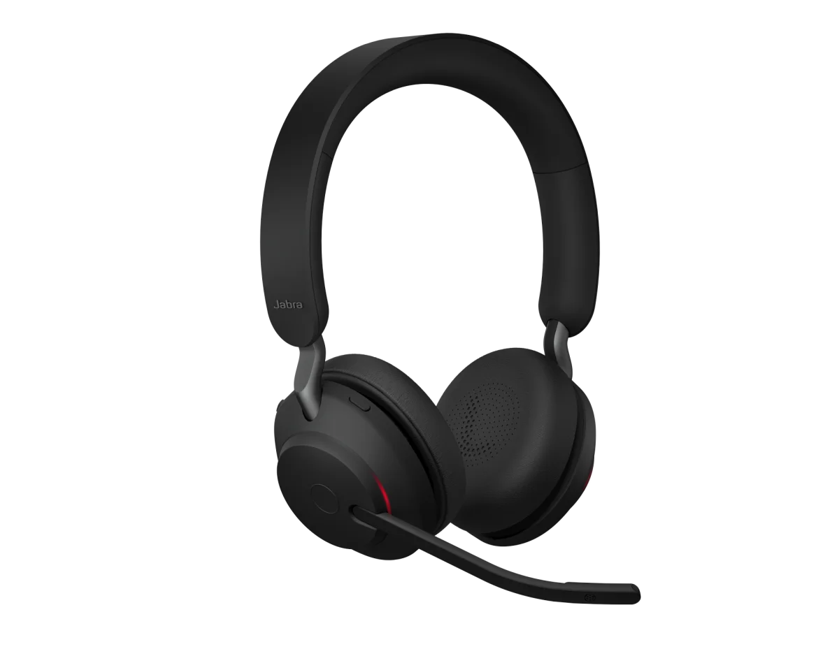 Jabra Evolve2 65/Stereo/USB-C/BT/Bezdrát/MS/Černá