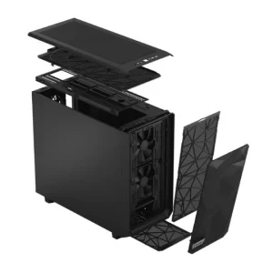 Fractal Design Meshify 2 Black Solid/Midi Tower/Černá - obrázek 2