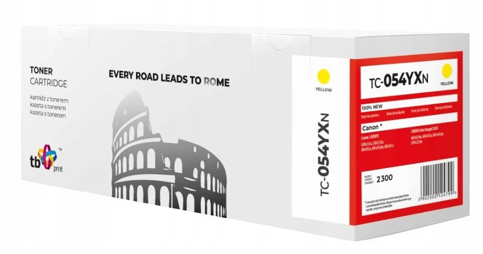 Toner Canon TC-054YXN žlutý (TB)