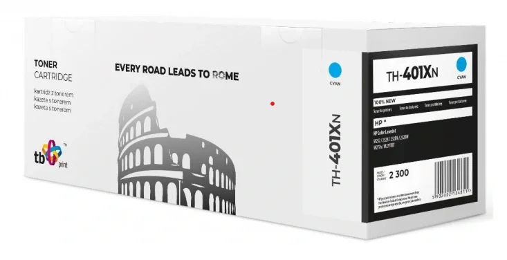Toner HP TH-401XN azurový 2300 stran kompatibilní (TB)