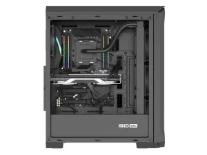 Počítačová skříň Genesis IRID 505F/Midi Tower/Transpar./Černá - obrázek 11