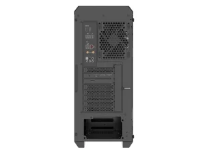Počítačová skříň Genesis IRID 505F/Midi Tower/Transpar./Černá - obrázek 3