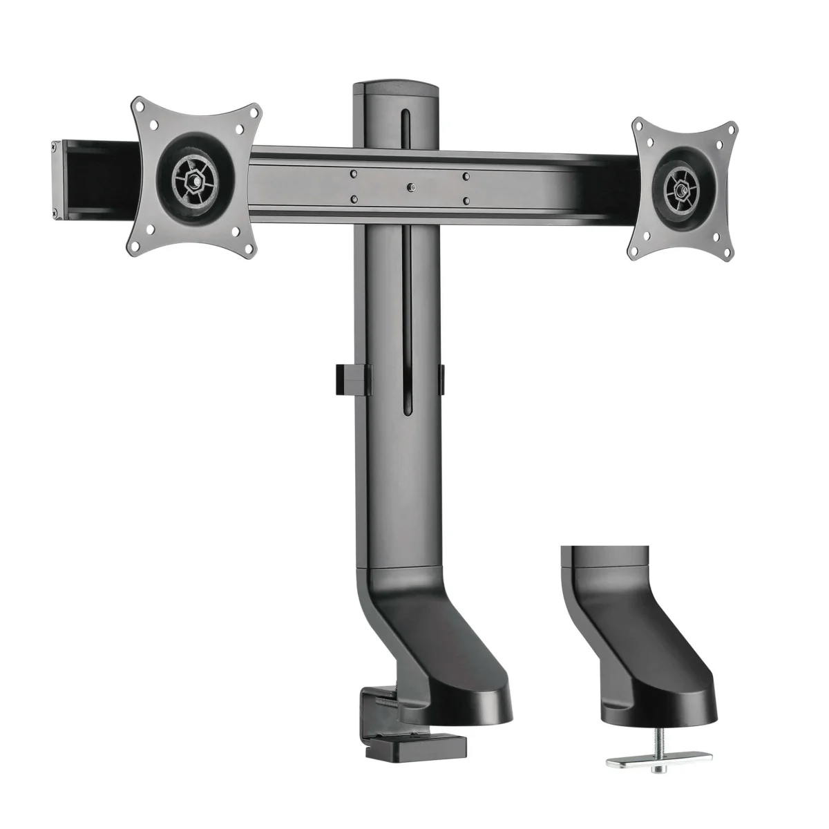 Držák pro montáž monitoru na stůl, nastavitelná výška, pro 2x 17?32 monitory
