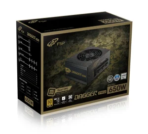 FSP DAGGER PRO/650W/SFX/80PLUS Gold/Modular/Retail - obrázek 4