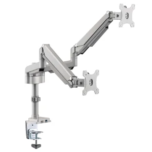 Držák pro montáž monitoru na stůl, pro 2x 13?34, Flex Arm, USB, Audio konektory - obrázek 6