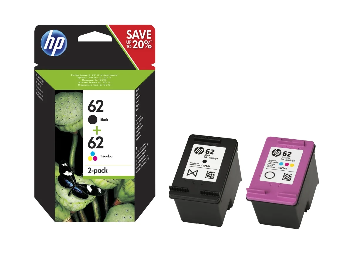 Inkoustová náplň HP 62 CMYK (N9J71AE)